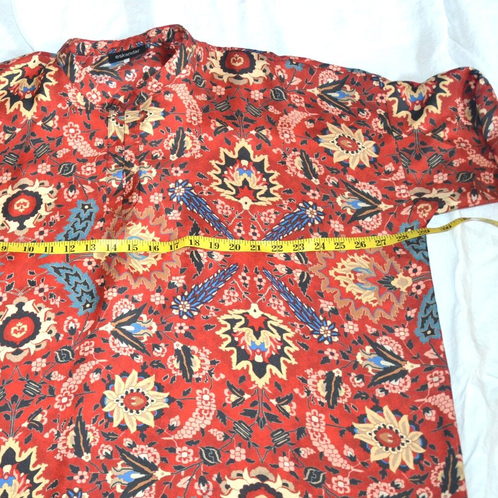 Eskandar Multicolor Patterned Tunic - image 11